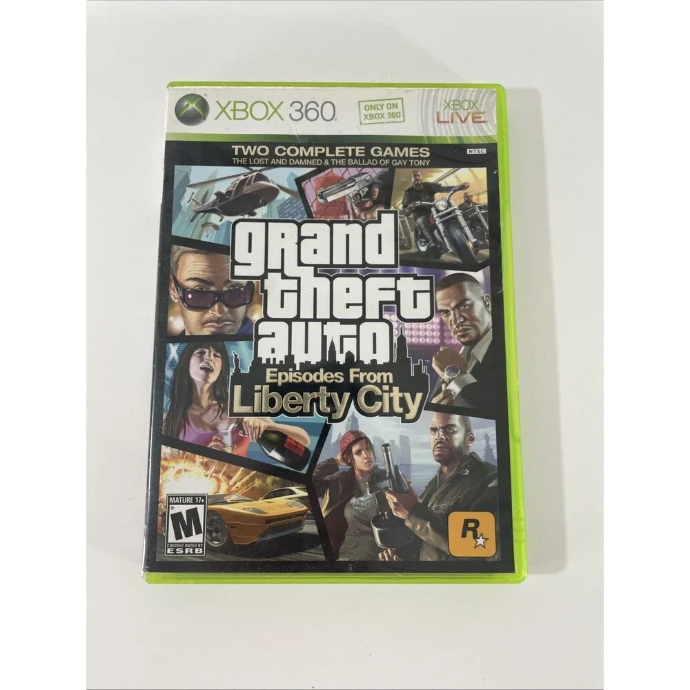 Xbox 360 Grand Theft Auto: Episodes From Liberty City CIB Poster Included